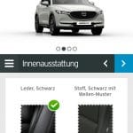 Mobiler Konfigurator Mazda | Innenausstattung