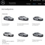 Mercedes Konfigurator Übersicht