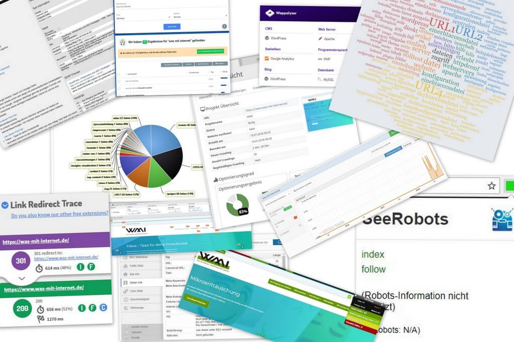 Website Tools Collage